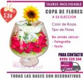 DISEÑO COPA DE FLORES